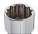 Soquete Estriado em Milímetros Encaixe 1/2 Pol. 30mm - 4-88-802 - Stanley - Imagem 4