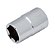 Soquete Sextavado em Milímetros Encaixe 1/2 Pol. 16mm - 4-88-738 - Stanley - Imagem 3