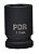 Soquete Curto de Impacto 1/2 Pol. 17mm 38mm - Pro-1217c - Pdr - Imagem 1
