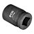 Soquete Curto de Impacto 3/4 Pol. 27mm 56mm - Pro-3427cm - Pdr - Imagem 2