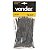 Abraçadeira Nylon Preta 140x3.6mm Pacote com 100 Peças - 2815140101 - Vonder - Imagem 2