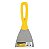 Espátulo Aço Inox Lisa 80mm Cabo Plástico - 3592008004 - Vonder - Imagem 5