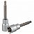 Soquete Hexalobular Macho Longo Encaixe de 1/2 Pol. T40 - 3039012400 - Vonder - Imagem 1