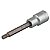 Soquete Hexalobular Macho Longo Encaixe de 1/2 Pol. T40 - 3039012400 - Vonder - Imagem 3