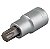 Soquete Hexalobular Macho T-55 Encaixe 1/2 Pol. - 3039012055 - Vonder - Imagem 3