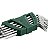 Jogo de Chaves Hexalobular T10 - T50 com 9 Peças Maxtork - St09715 - Sata - Imagem 7