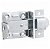 Fecho Chato com Porta-cadeado 2 Pol. 50,8mm Zincado - Unidade - 3290102000 - Vonder - Imagem 1
