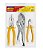 Kit de Ferramenta com Alicate de Pressão 10 Pol. Alicate Universal 8 Pol. e Alicate Corte Diagonal 6 Pol. - 43409109 - Tramontina Master - Imagem 1