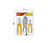 Kit de Ferramenta com Alicate de Pressão 10 Pol. Alicate Universal 8 Pol. e Alicate Corte Diagonal 6 Pol. - 43409109 - Tramontina Master - Imagem 3
