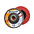 Kit 5 Discos Flap Cerâmico 115mm Grão 40 4.1/2 Berwanger - Imagem 2