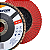 Kit 5 Discos Flap Cerâmico 115mm Grão 40 4.1/2 Berwanger - Imagem 3