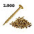 Parafuso Chipboard 3,5x16mm Phillips Madeira 2.000 Unidades - Imagem 1