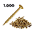 Parafusos Chipboard 4,0 X 20 Mm Phillips Madeira 1.000 Unidades - Imagem 1