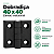 Kit 10 Dobradiças Zamac Industrial 40x40mm - Imagem 6