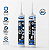 Selante Pu40 Fix Uso Geral Preto 387g Tekbond - Imagem 4
