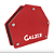 Esquadro Magnético Hexagonal 25kg Galzer - Imagem 1