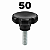 Kit 50 Manípulos 1/4x50 Macho 4526 - Imagem 1