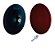 Disco Borracha Lixadeira C/ Fixador Rosca M14 5 (125m) Mister - Imagem 2
