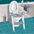 Redutor de assento sanitário com degrau Cinza - Clingo - Imagem 5