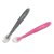 Kit 2 Colheres de silicone Premium Rosa/Cinza - Clingo - Imagem 1