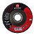 Disco Flap Fibra Zirconio -4,5" -115 x 22- G40 -SAMURAI - Imagem 1