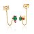 Brinco Ear Hook Redondo - Imagem 1