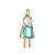 Pingente Menino Zirco - Imagem 1