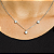 Colar Moissanite Tri 5mm - Imagem 2