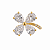 Broche - Trevo - Imagem 1
