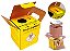 Coletor de Material Perfuro Cortante 1,5L - Descarpack - Imagem 3