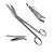 Tesoura Lister 18cm Inox - Safer - Imagem 1