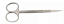 Tesoura Iris 11cm Reta Fina/Fina - Vital Gold - Imagem 1