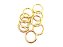 Argola para bolsa 2 cm dourado (o par) - Imagem 1