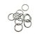 Argola para bolsa 2 cm níquel (o par) - Imagem 1