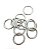 Argola para bolsa 2,5 cm níquel (o par) - Imagem 1