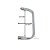 Fecho tubular (boca de lobo) 20cm - Imagem 2