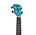 Ukulele Concerto Akahai Flame Blue KFB-23 137 - Imagem 5