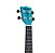 Ukulele Concerto Akahai Flame Blue KFB-23 137 - Imagem 3