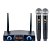 Microfone Sem Fio Mão Duplo Karsect KRD-200DM - Imagem 11