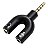 Plug Adaptador P2xP3 Audio/Fone Soundvoice AP-3Y (Cada) - Imagem 16