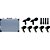 Kit De Microfone Para Bateria Yoga SXDS-7 Peças Com Case - Imagem 3