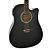 Violão Aço Folk PHX PX-199 BK Cutaway Elétrico Preto - Imagem 20