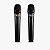 Microfone Sem Fio Mão Duplo SKP UHF 300D - Imagem 11