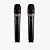 Microfone Sem Fio Mão Duplo SKP UHF 300D - Imagem 18