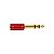 Plug Adaptador P2 x P10 St. Pratt Vermelho - Imagem 7
