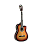 Violão Nylon Memphis AC-60 Eletrico Sunburst - Imagem 15