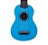 Ukulele Soprano Memphis HONU DBL Daphine Blue - Imagem 19