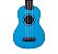 Ukulele Soprano Memphis HONU DBL Daphine Blue - Imagem 20