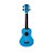 Ukulele Soprano Memphis HONU DBL Daphine Blue - Imagem 13