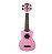 Ukulele Soprano Memphis HONU FPK Flamingo Pink - Imagem 13